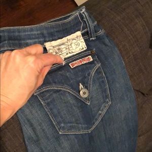 Hudson Women’s Jeans Medium Wash Flare Bottom